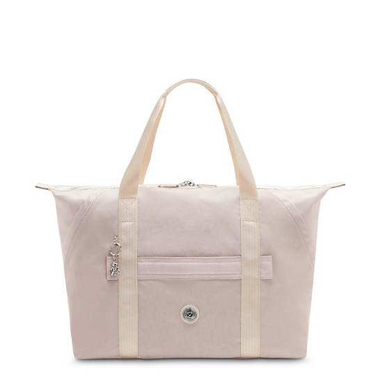 Kipling Art Medium Classic Tote Bags Mild Pink Mix | CA 1763EB